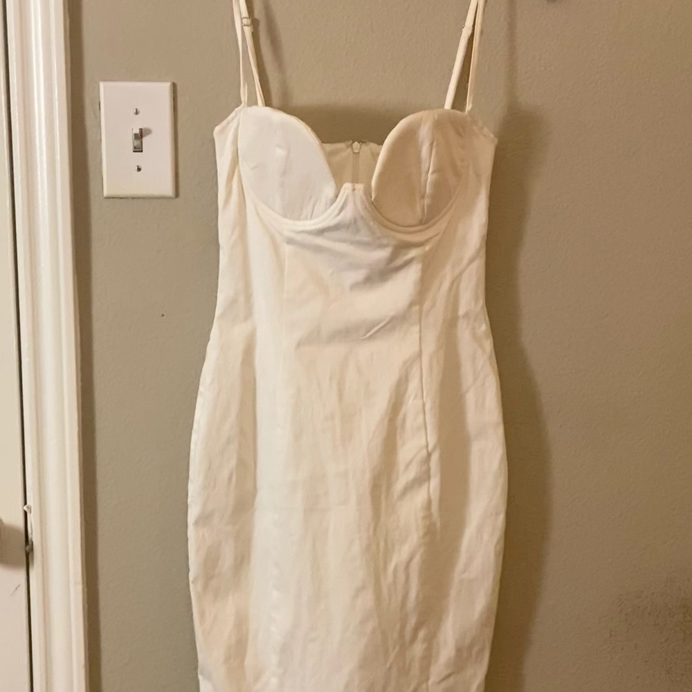 White Midi Dress